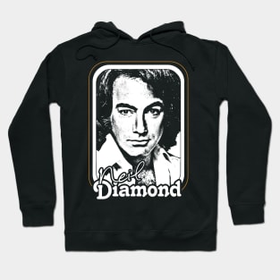 Neil Diamond /// Retro 1970s Fan Design Hoodie